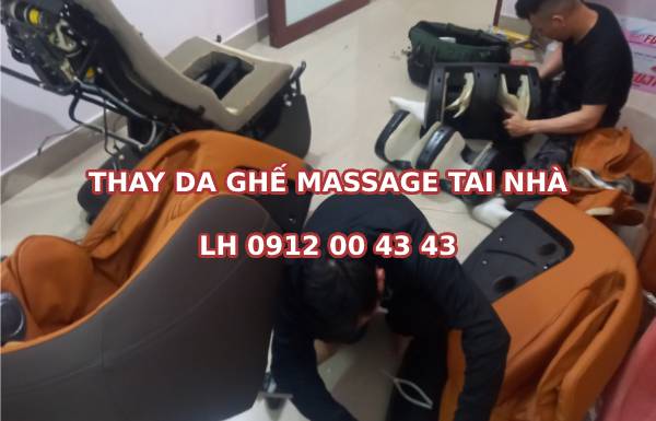 Thắc mắc thay da ghế massage đắt hơn mua ghế mới giá rẻ